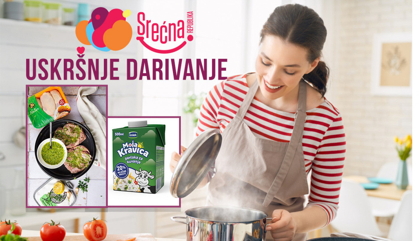 VREDNI POKLONI ZA USKRS SAMO UZ VAŠU SREĆNU REPUBLIKU: Dva koraka deli vas od Imlek poklon paketa i vaučera za Perutninu Ptuj!