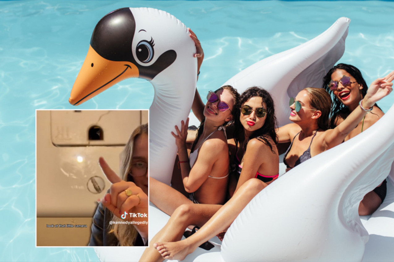 IZNAJMILE SU KUĆU ZA ZABAVU, ALI JE JEDNA OD NJIH SVE VREME IMALA JEZIV OSEĆAJ: Ono što je trebalo da bude lud provod pretvorilo se u noćnu moru kada su ušle u kupatilo! (VIDEO)