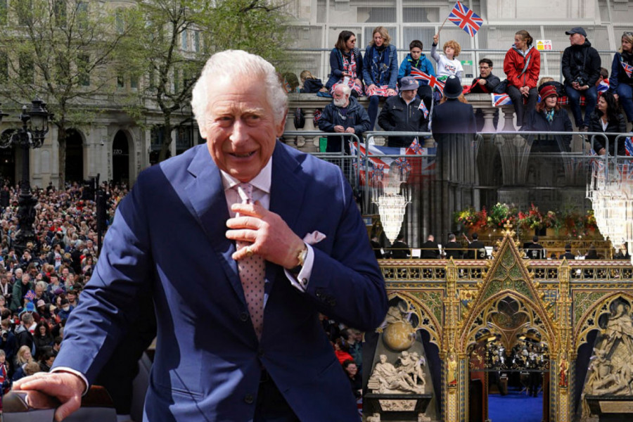 ŠOK NA KRUNISANJU: TAJNI SIMBOLI NA KAMILINOM OGRTAČU: Otkriveno koje im je značenje! (FOTO)