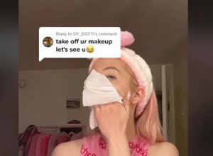 PROZVALI JE DA NE LIČI NA SEBE BEZ ŠMINKE PA JE ODLUČILA DA SE RAZOTKRIJE PRED KAMEROM! Mnogi nisu verovali u ono što vide (VIDEO)