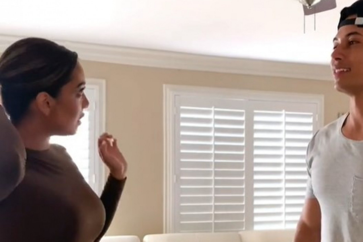 NAŠMINKALA SE I POJAVILA PRED SUPRUGOM, A O NJEGOVOJ REAKCIJI GOVORI CEO SVET: Jel moguće da joj je ovo priredio? (VIDEO)