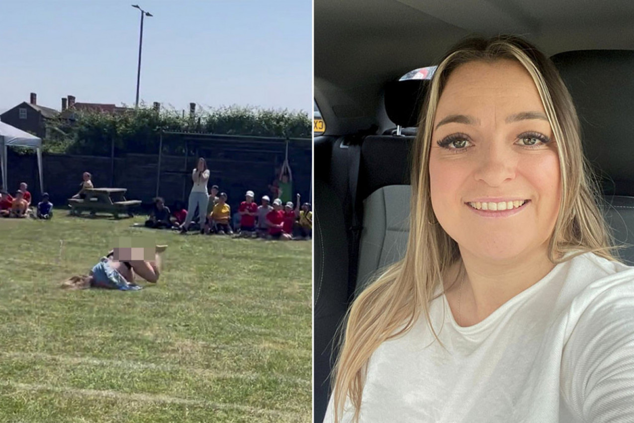 EVO GDE JE MAMA KOJA JE PRE GODINU DANA POKAZALA ZADNJICU NA ŠKOLSKOM KROSU: Učestvovala je u trci roditelja, pala i osramotila se, ali i postala planetarno poznata! (FOTO/VIDEO)