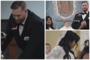 NA SOPSTVENOM VENČANJU I USRED CRKVE JE KLEKAO I IZVADIO PRSTEN: Ali on nije bio namenjen njegovoj nevesti, usledio je tajac, mlada je briznula u plač! (FOTO/VIDEO)