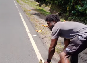 DRAMA NA MAGISTRALNOM PUTU: Vozio je kada je iznenada na asfaltu ugledao jezivo stvorenje, izašao je iz kola i uradio nešto zbog čega je ovaj snimak pregledan milionima puta! (FOTO/VIDEO)