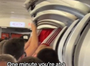 PRI SLETANJU SA IBICE U AVIONU SU ZATEKLI ŠOK SCENU: Putnici su izbezumljeno gledali u deo za prtljag, kako je moguće da niko nije primetio šta se tu krije? (VIDEO)