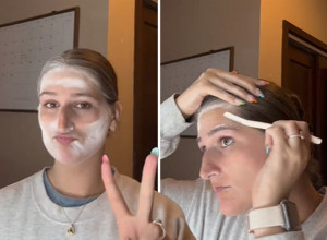 POKAZALA JE KAKO UKLANJA DLAČICE SA LICA I ZAPREPASTILA JAVNOST: "Devojko, to nikako nije dobro"! (VIDEO)