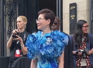 POJAVILA SE U PRELEPOJ HALJINI NASRED ULICE, A ONDA JE NEŠTO POČELO DA SE POMERA U PLATNU: Prolaznici u neverici gledali šta se dešava (VIDEO)