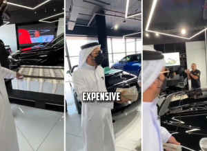 OVAKO ARAPI KUPUJU AUTOMOBILE: Uzeo tri najskuplja modela, a ono što je uradio na kraju ostavilo je javnost u neverici (FOTO/VIDEO)