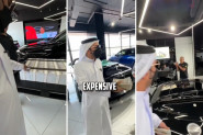 OVAKO ARAPI KUPUJU AUTOMOBILE: Uzeo tri najskuplja modela, a ono što je uradio na kraju ostavilo je javnost u neverici (FOTO/VIDEO)