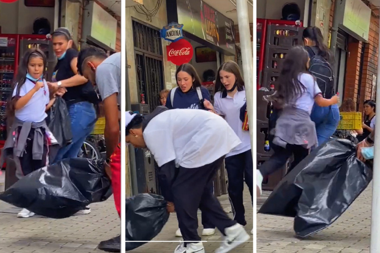 NEŠTO ŽIVO SE OTIMALO U CRNOJ KESI: Zaprepašćeni prolaznici hteli su da zovu policiju, a onda je usledilo ono što niko nije očekivao! (VIDEO)