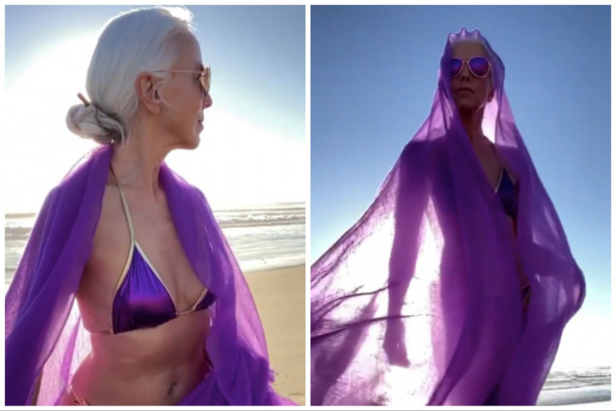 U SEDMOJ DECENIJI REKLAMIRA KUPAĆE KOSTIME: Jasmina ruši tabue i prkosi pravilima, a ovo je njen recept za mladoliki izgled i lice bez bora (FOTO+VIDEO)