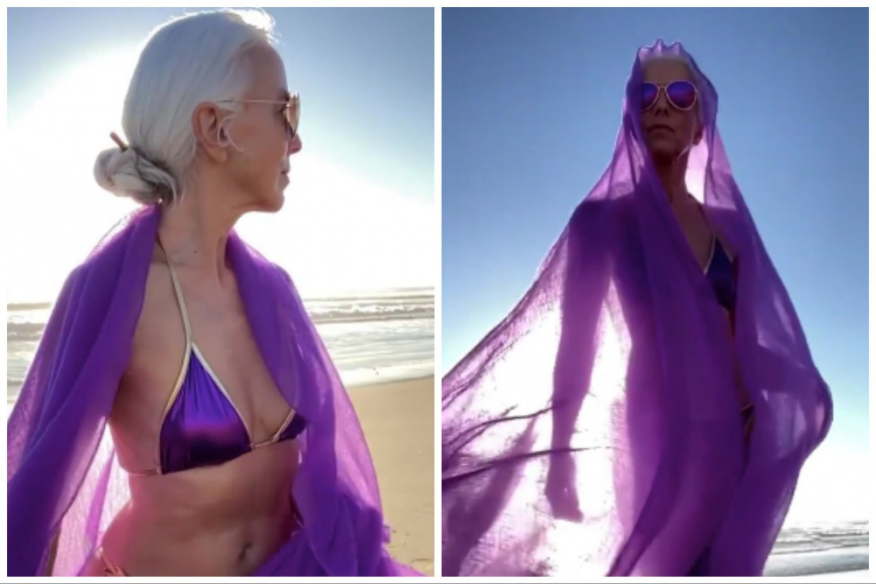 U SEDMOJ DECENIJI REKLAMIRA KUPAĆE KOSTIME: Jasmina ruši tabue i prkosi pravilima, a ovo je njen recept za mladoliki izgled i lice bez bora (FOTO+VIDEO)