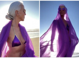 U SEDMOJ DECENIJI REKLAMIRA KUPAĆE KOSTIME: Jasmina ruši tabue i prkosi pravilima, a ovo je njen recept za mladoliki izgled i lice bez bora (FOTO+VIDEO)