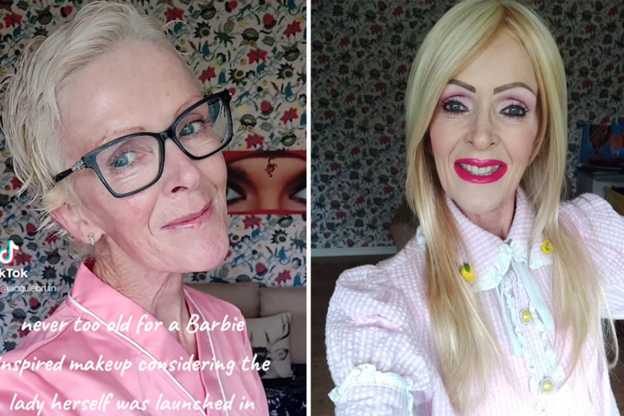 NEĆETE VEROVATI KOLIKO OVA ŽENA IMA GODINA: Šminkerka iz Engleske napravila je transformaciju koja je mnoge ostavila u neverici (FOTO)(FOTO)