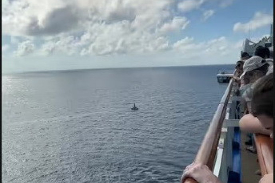 PLOVILI SU KRUZEROM, A ONDA SU U MORU UGLEDALI NEVEROVATAN PRIZOR: Putnici su zanemeli od straha, na ovo ih niko nije upozorio (VIDEO)