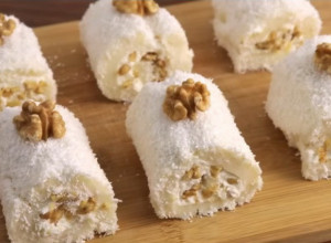 BRZ I UKUSAN DESERT BEZ JAJA I PEČENJA: Savršen slatkiš za sve ljubitelje kokosa koji se topi u ustima