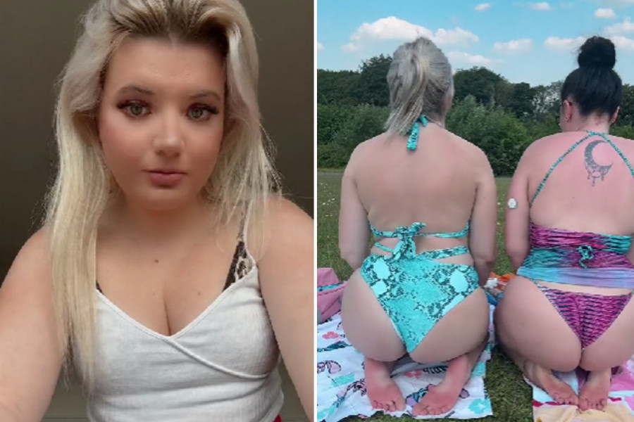 KADA SE ONA POJAVI SVI ZANEME: Atraktivna plavuša sa bujnim oblinama se skinula u parku, komentari samo pljušte! (VIDEO)