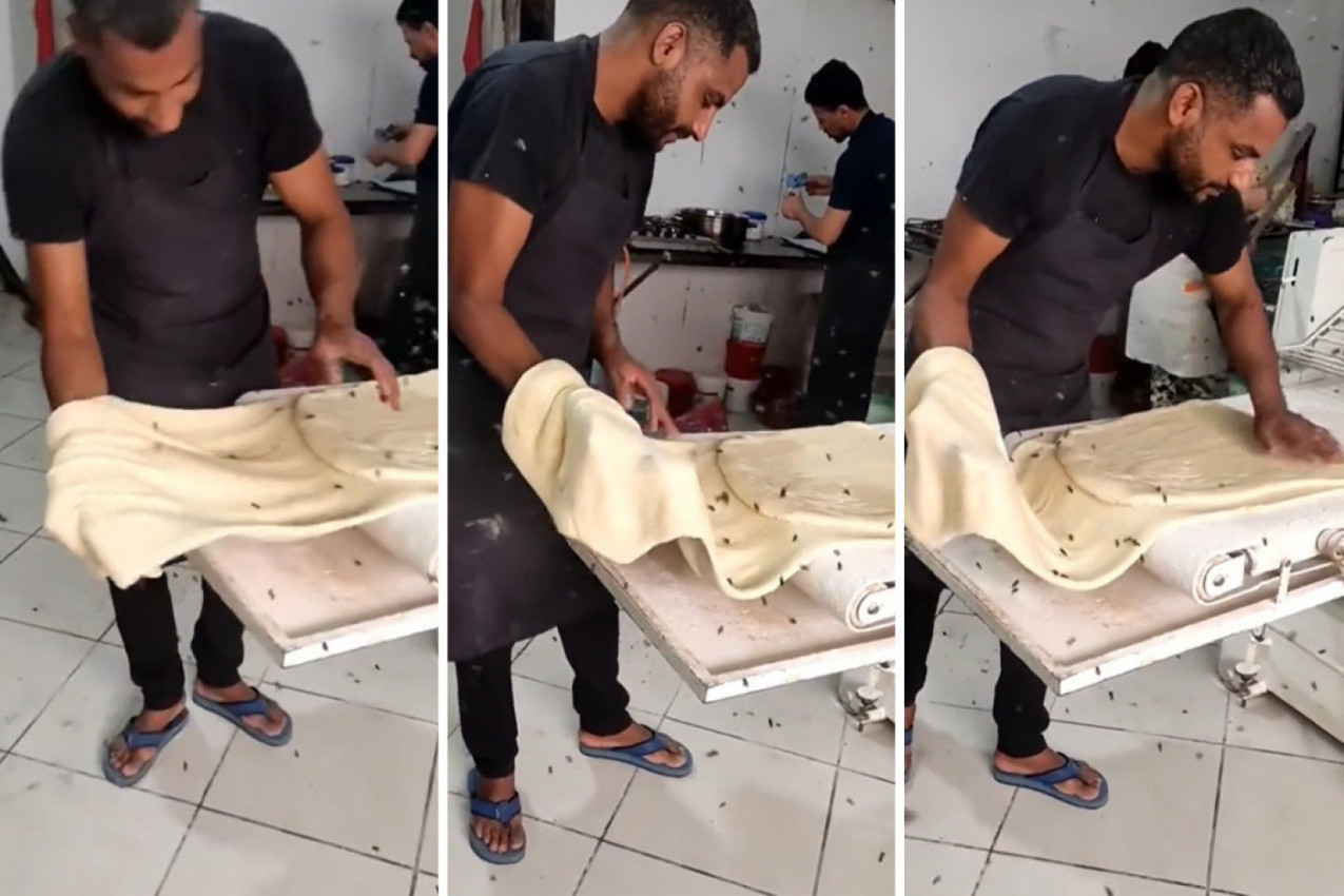 SNIMAK IZ JEDNE PEKARE ZGROZIO JE JAVNOST: Roj muva leti na sve strane, a reakcija radnika je izazvala posebnu pažnju (VIDEO)