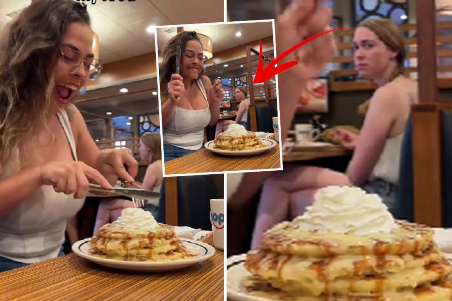 ANINA RADOST ZBOG PALAČINKI IZAZVALA LOM NA MREŽAMA: Plesala je od sreće kad je ugledala omiljeni slatkiš ne sluteći šta joj se dešava iza leđa! (VIDEO)