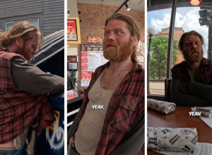 PRETURAO JE PO KONTEJNERU TRAŽEĆI HRANU KAD JE NAIŠAO ON: Platio mu je ručak i prenoćište, pa je nesrećnik posle dve i po godine prvi put spavao u krevetu! (VIDEO)