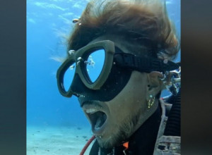 OVAKVOG ZUBARA JOŠ NISTE VIDELI: Najneobičnije čišćenje zuba ronioca koje ste ikad videli! (VIDEO)