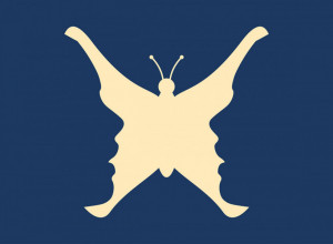 DA LI VIDITE LEPTIRA ILI DVA LICA? Ova optička iluzija otkriva da li ste nezgodan neprijatelj (FOTO)