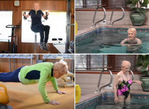 ONA IMA 97 GODINA I IKONA JE FITNESA: Elejn veruje da svoju vitalnost, formu i dugovečnost u poznim godinama duguje jednom napitku! (VIDEO)