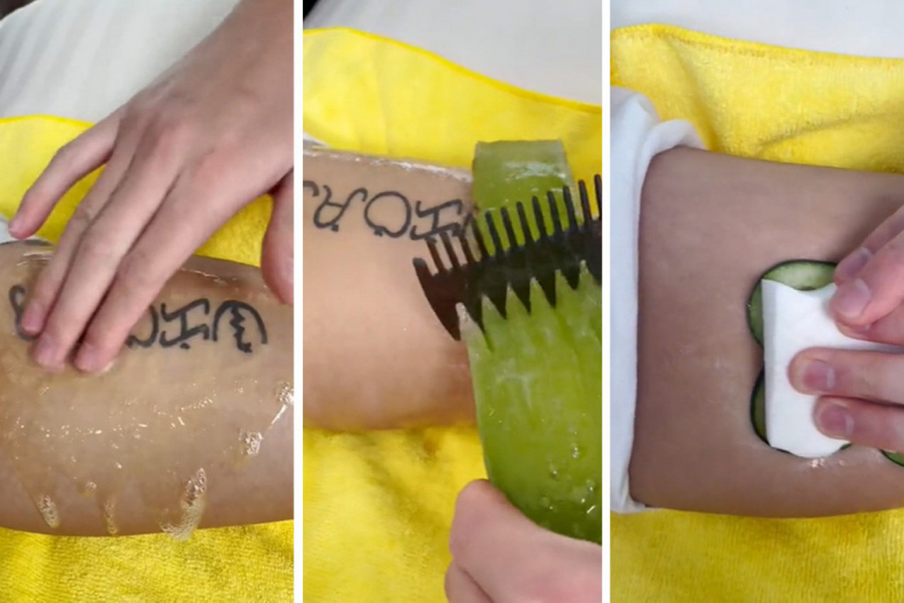 DA LI JE MOGUĆE UKLANJANJE TETOVAŽE KOD KUĆE: Snimak koji je posvađao ljude na društvenim mrežama, komentari se samo nižu! (VIDEO)