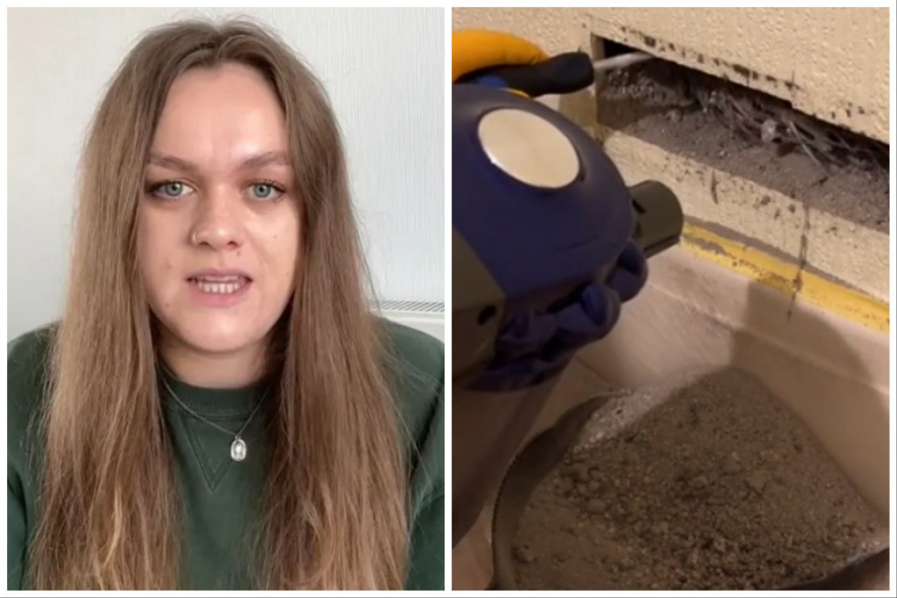 KUĆOM U KOJOJ JE PRETHODNI VLASNIK ŽIVEO 54 GODINE ŠIRIO SE ČUDAN MIRIS: Ono što je pronašla u ventilacionom otvoru prenerazilo ju je (FOTO+VIDEO)