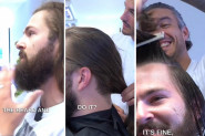 DOŠAO JE U SALON ZAPUŠTENE KOSE I BRADE: Javnost je ostala u neverici kada je videla kakav lepotan se skrivao ispod ovog izgleda gorštaka (VIDEO)