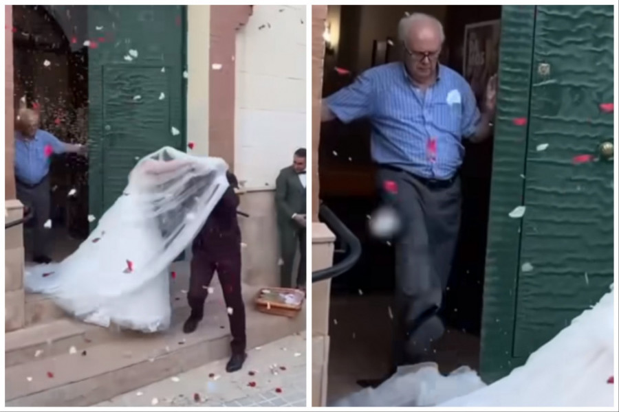 "DA LI JE MOGUĆE DA JE OVO URADIO": Nečuveno ponašanje čoveka nakon venčanja izazvalo lavinu komentara na mrežama! (FOTO+VIDEO)