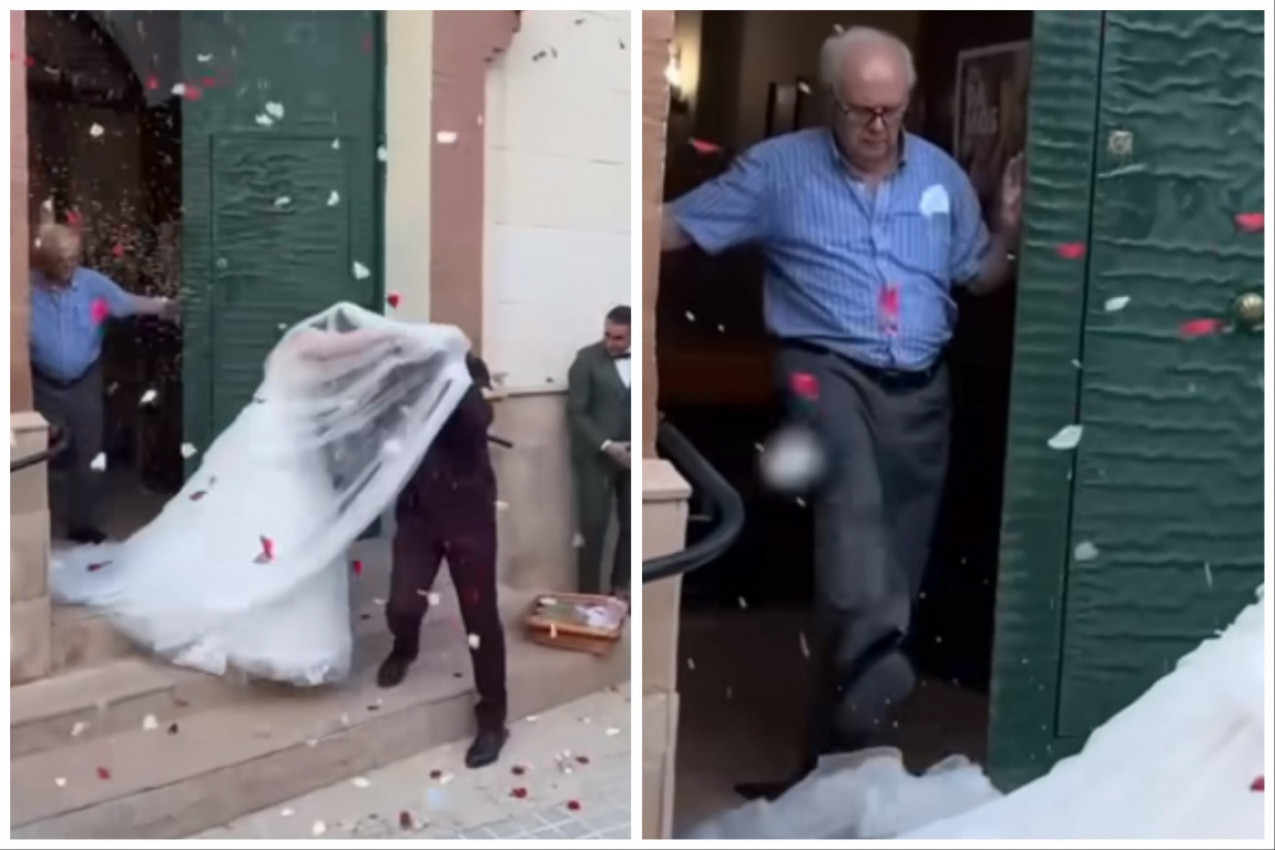 "DA LI JE MOGUĆE DA JE OVO URADIO": Nečuveno ponašanje čoveka nakon venčanja izazvalo lavinu komentara na mrežama! (FOTO+VIDEO)