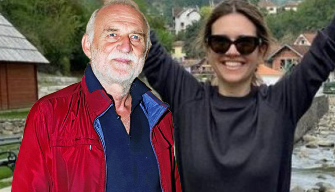 ZAVODLJIVO BIKINI IZDANJE DEVOJKE LAZARA RISTOVSKOG: Anica je 39 godina mlađa od glumca i izgleda kao model (FOTO)