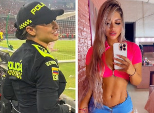 MNOGI BI HTELI DA IH ONA UHAPSI: Atraktivna policajka iz Kolumbije zaludela svet, svi pričaju o njenoj lepoti i oblinama (FOTO)