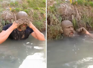 OVAKVOG PECAROŠA SIGURNO NIKAD NISTE VIDELI: Lovi bez štapa i udice, ribe mu same dolaze i uvek ima bogat ulov (VIDEO)