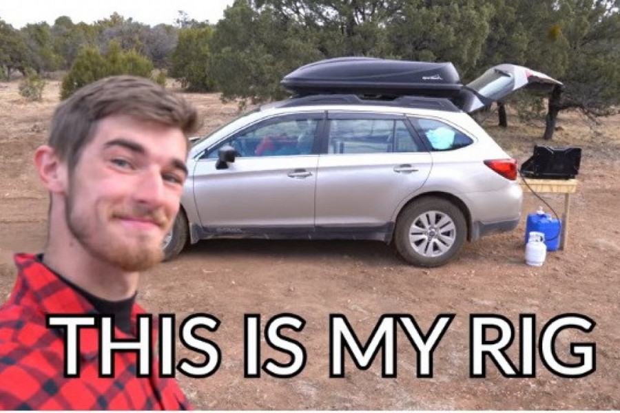 ALEKS JE OD AUTA NAPRAVIO DOM I U NJEMU ŽIVI: "Svi me pitaju kako idem u toalet i održavam higijenu, ovo je moja tajna! (VIDEO)