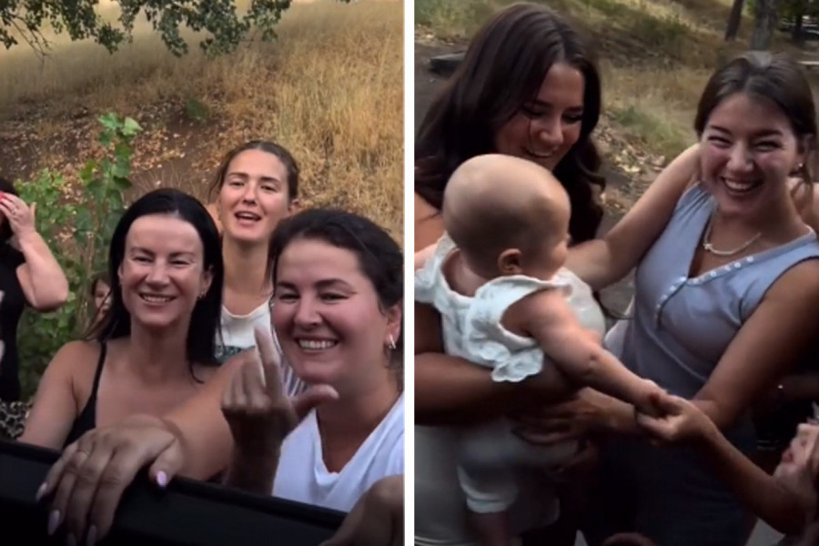 VIDEO KOJI DIRA PRAVO U SRCE: Čak 9 tetaka dočekalo je bebu, o onome što su uradile pričaju svi na mrežama! (VIDEO)