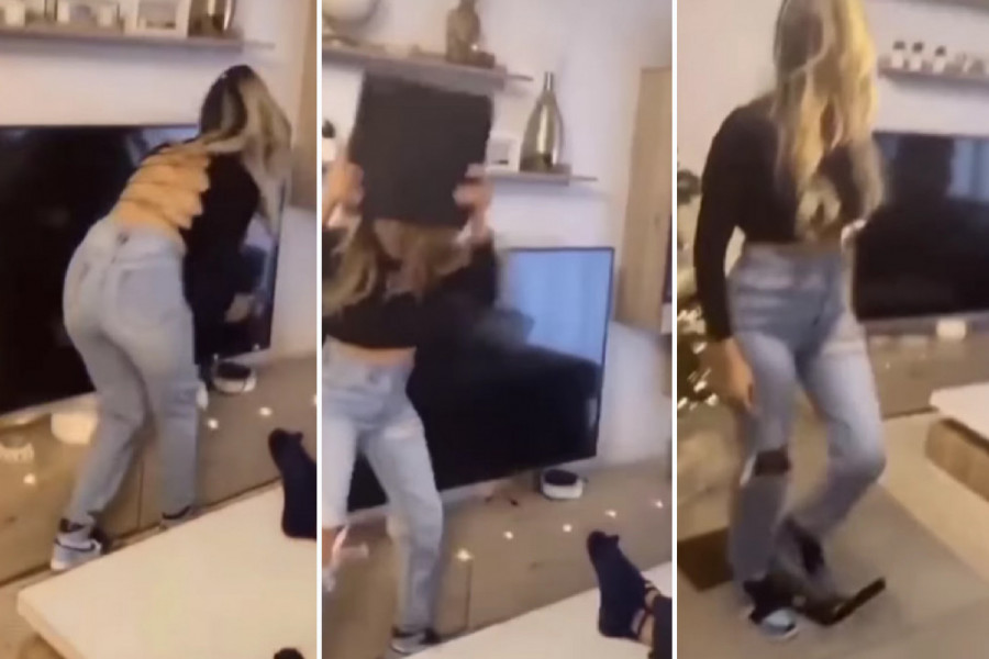 ŽENA JE UŠLA U DNEVNU SOBU I POČELA DA LOMI: Njen muž se skamenio gledajući kako mu gazi video igricu, usledio je veleobrt kome se nije nadao! (VIDEO)