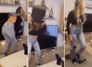 ŽENA JE UŠLA U DNEVNU SOBU I POČELA DA LOMI: Njen muž se skamenio gledajući kako mu gazi video igricu, usledio je veleobrt kome se nije nadao! (VIDEO)