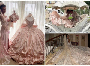 OVO JE MODERNA PEPELJUGA, A RODITELJI SU NJENA DOBRA VILA: Kočija kao iz bajke, helikopter i torta u koju se ulazi bili su samo delić spektakla! (VIDEO)