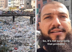 POZNATI MODNI BRENDOVI OVDE PRAVE ODEĆU: Ulice se ne vide od deponija koje dele grad na dva dela poput mostova (VIDEO)