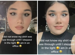 OBUKLA JE CRNU ROLKU BEZ RUKAVA I KRENULA NA POSAO: Kako je kročila na sunce imala je i šta da vidi, ceo kolektiv je gledao u nju bez daha! (FOTO+VIDEO)