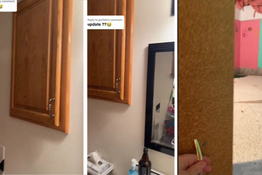 IZA ORMARIĆA U KUPATILU PRONAŠLA JE TAJNU SOBU: Ono što se u njoj krilo uznemirilo je čak i njene pse, jedna poruka na zidu krije misteriju (VIDEO)