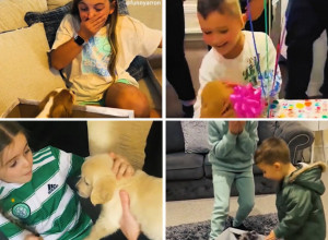 DECA ZNAJU DA SE OBRADUJU POKLONU: Pogledajte urnebesne reakcije mališana kada su dobili ljubimce! (VIDEO)