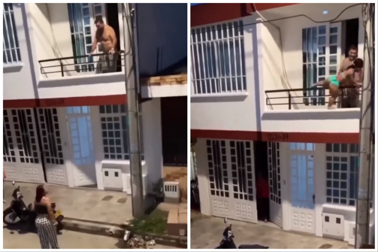 SUMNJALA JE DA JE PARTNER VARA, PA JE REŠILA DA GA UHVATI NA DELU: Dok je preturala po njegovom stanu druga žena se spuštala sa terase, a onda je usledila drama (VIDEO)