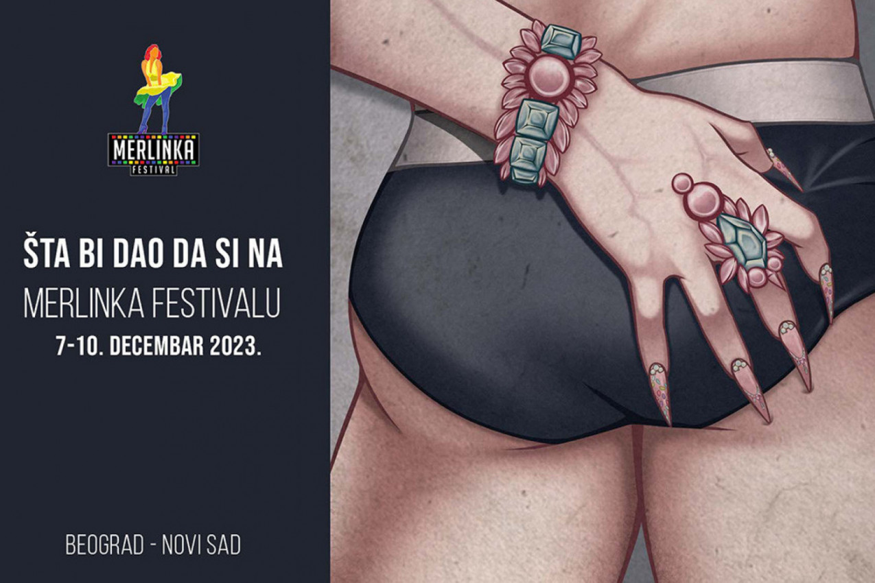 Filmski festival Merlinka od 7. do 10. decembra u Domu omladine Beograda