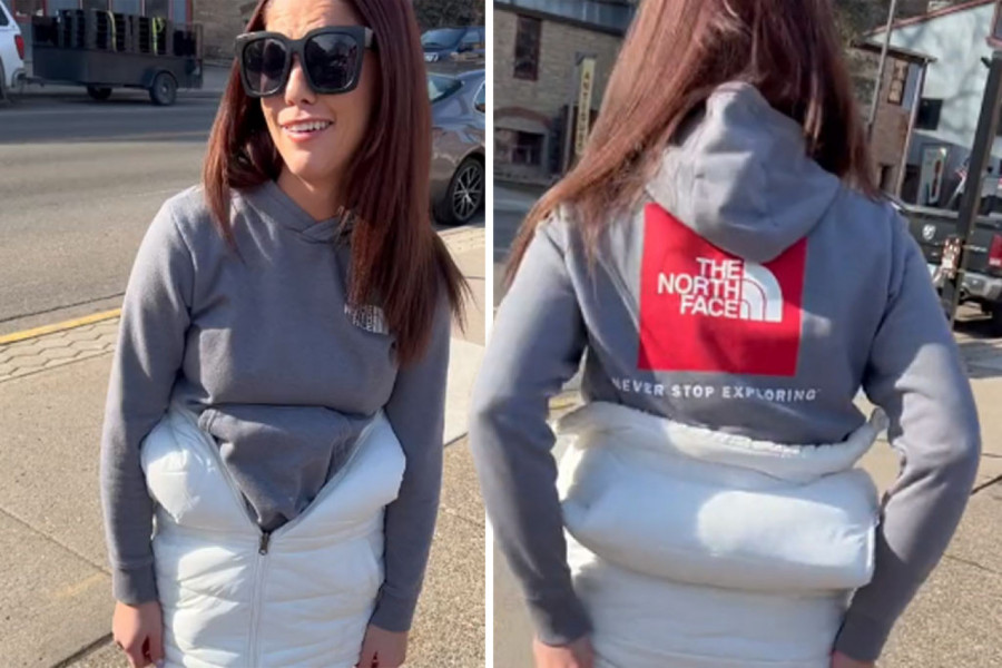 HTELA JE DA NAPRAVI SAVRŠENU FOTOGRAFIJU,  A ONDA JE ZAČULA ČUDAN ZVUK: "Osetila sam povetarac oko zadnjice i shvatila šta se desilo!" (VIDEO)