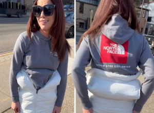 HTELA JE DA NAPRAVI SAVRŠENU FOTOGRAFIJU,  A ONDA JE ZAČULA ČUDAN ZVUK: "Osetila sam povetarac oko zadnjice i shvatila šta se desilo!" (VIDEO)