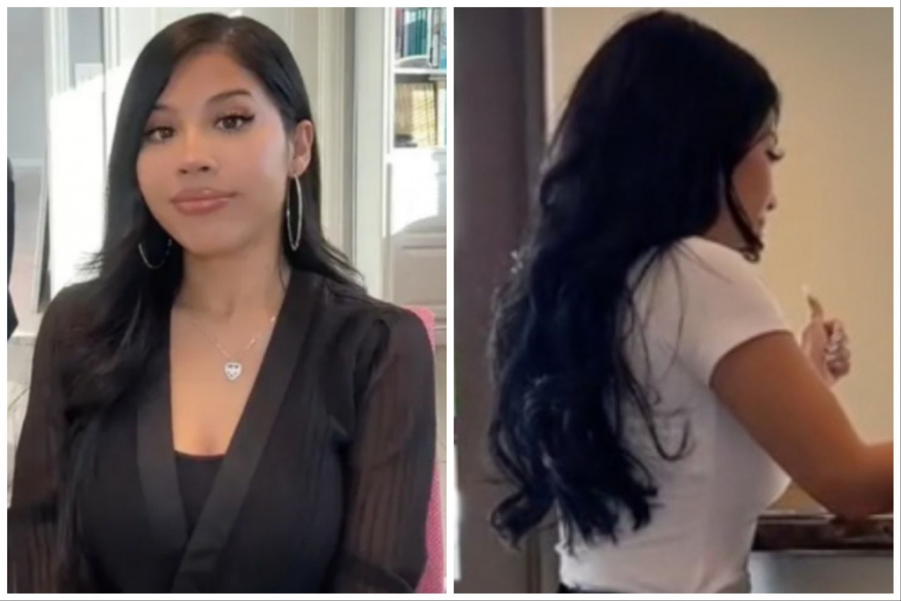 "ŽENO, IMAŠ LI TI OGLEDALO, GDE SI POŠLA U TOME?": Sedela je u kancelariju u beloj majici, a kada spustite pogled ostaćete u šoku! (VIDEO)