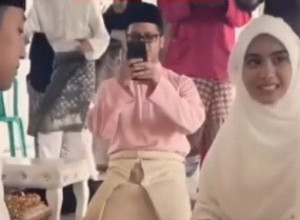 TEK NA VENČANJU PRVI PUT U ŽIVOTU JE DOTAKLA MUŠKARCA: Nevesta je ispoštovala sve običaje, niko nije slutio ovakvu njenu reakciju (VIDEO)